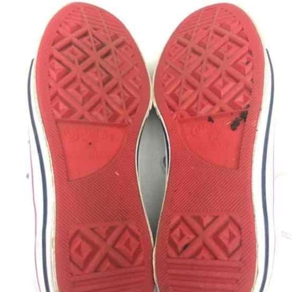 Converse One Star Ox Baby Blue Tint/Gym Red/White Unisex Size 10.5 - Picture 7 of 7